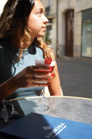 Notre zone d'activité pour ce service Restaurant fait maison pour déjeuner entre collègues avec terrasse extérieure avec de bons avis